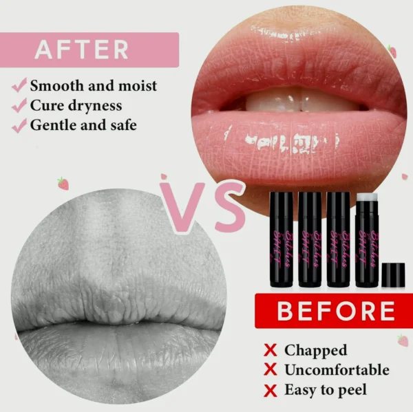 Four Pcs Amusing Swear Lip Balm Gifts