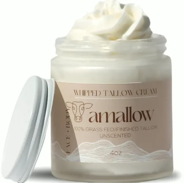Natural Grass-Fed Fat Lotion for Skin
