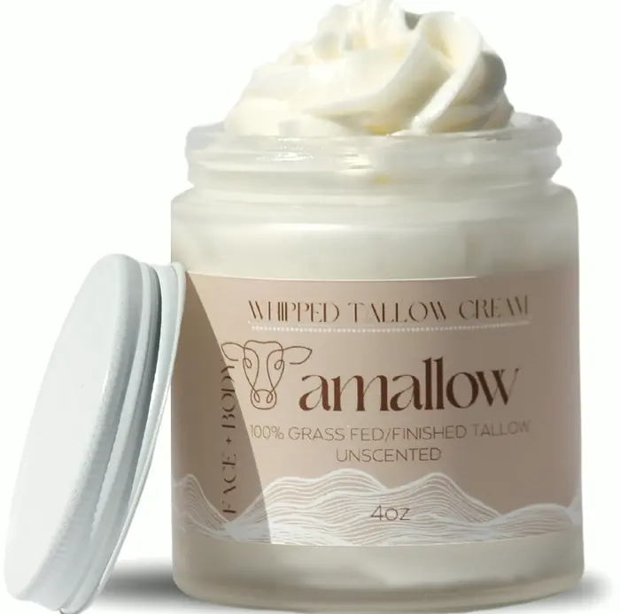 Natural Grass-Fed Fat Lotion for Skin