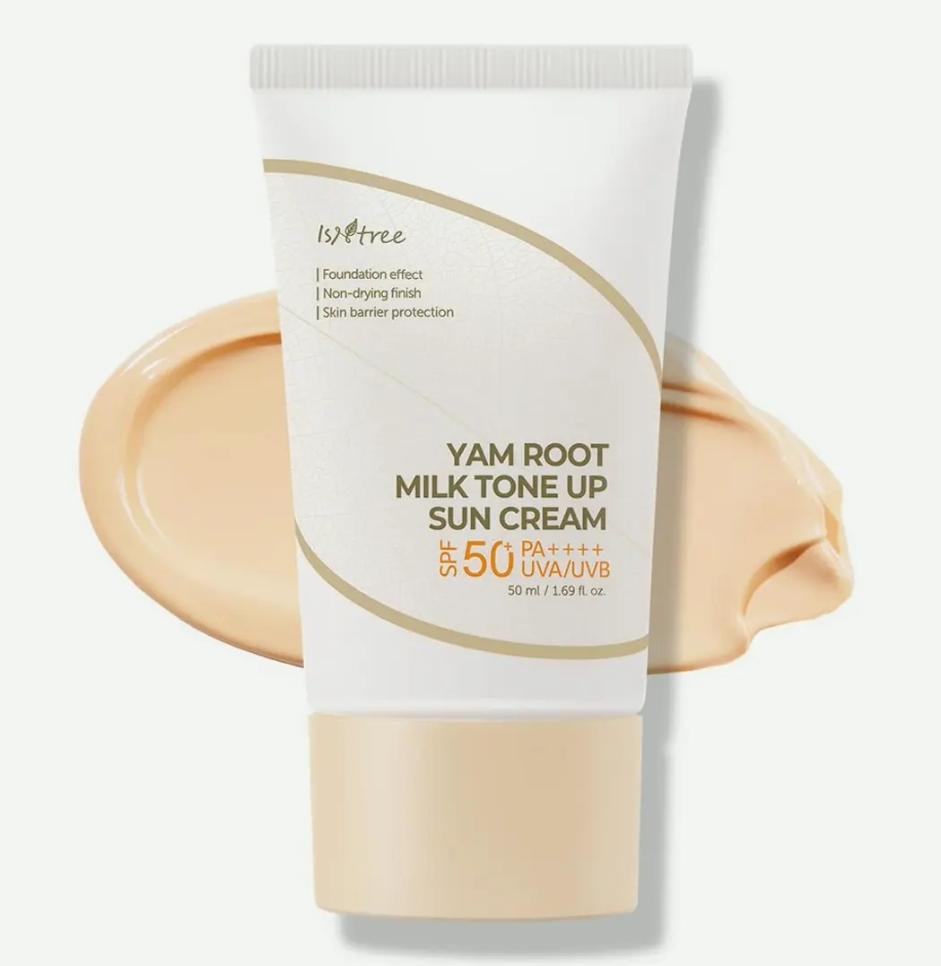 ISNTREE Yam Extract Cream SPF50+ Tinted Sun Cream 50ml