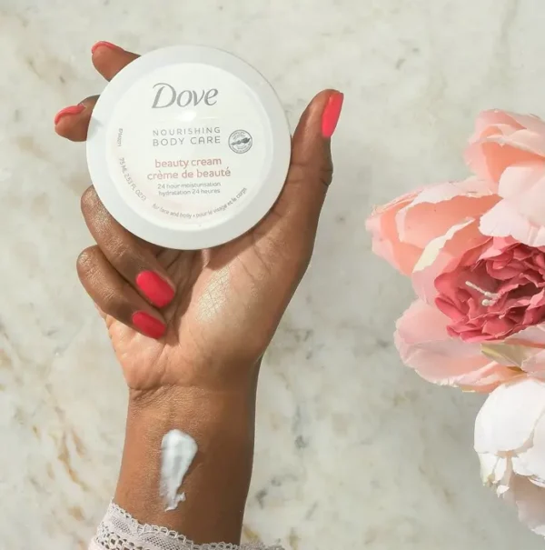 Dove Hydrating Body Cream (4-Pack), 2.53 Oz Jars