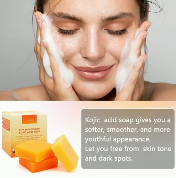 Inlifay Kojie Base Soap Dark Remover