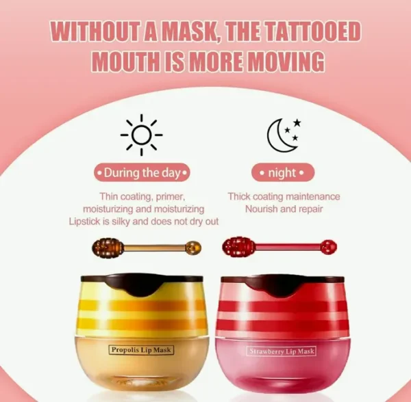 Mouth Mask Reduces Lip Lines, Prevents Dryness