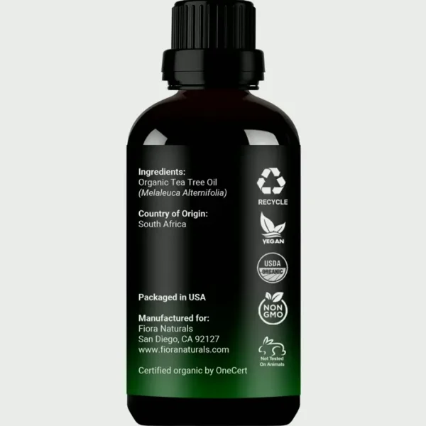 Herbal Melaleuca Oil by Fiora - Pure Natural Extract, For Skin, Hair, Foot, 1 oz /30ml