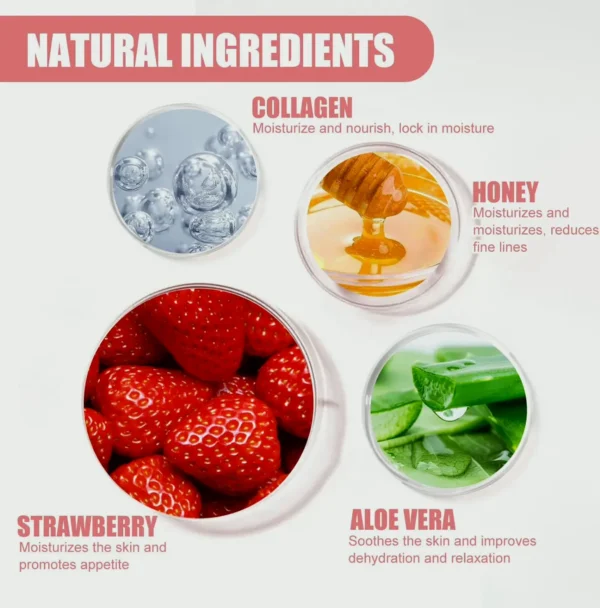 Mouth Mask Reduces Lip Lines, Prevents Dryness