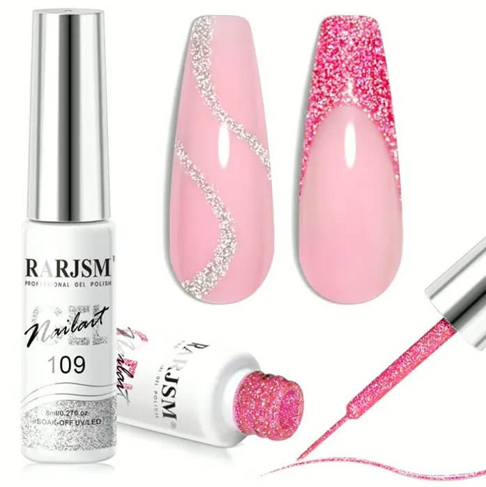 Glitter Gel Nail Polish Set