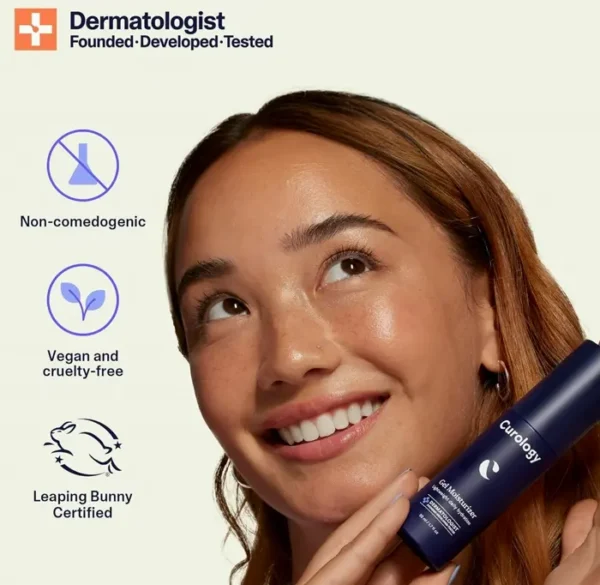 Curology Lightweight Gel Facial Hydrator, 1.7 fl oz