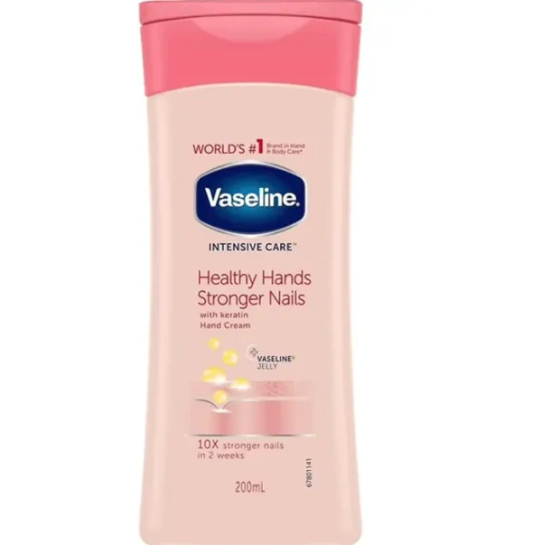 Vaseline Palm Cream with Cuticle Strength, 6.76oz, 3 Pack