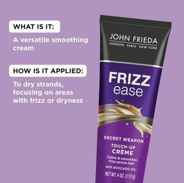 Johnny Frieda Frizz Tame No-Frizz Cream, 4 Ounce