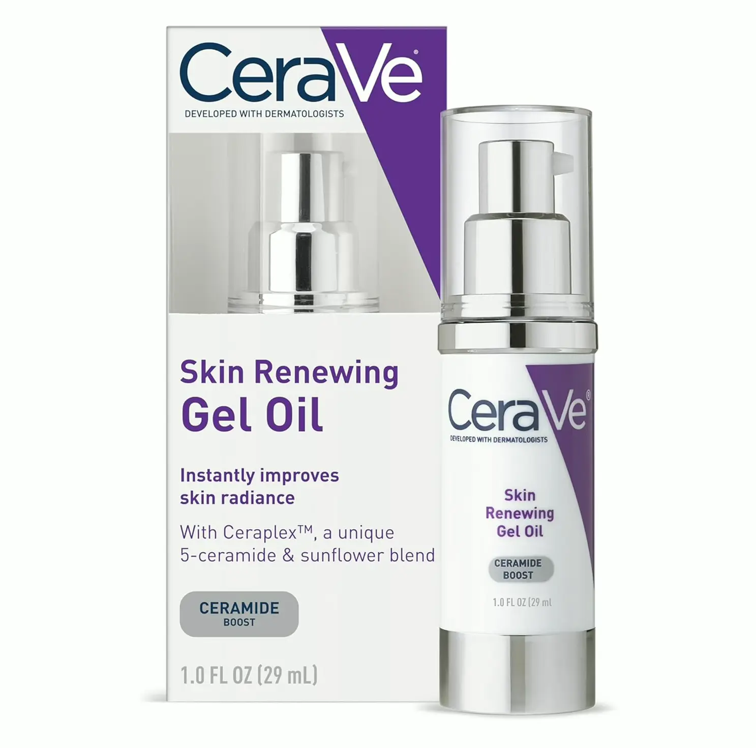 CeraVe Anti-Aging Serum for Face Hydration, 1 Ounce