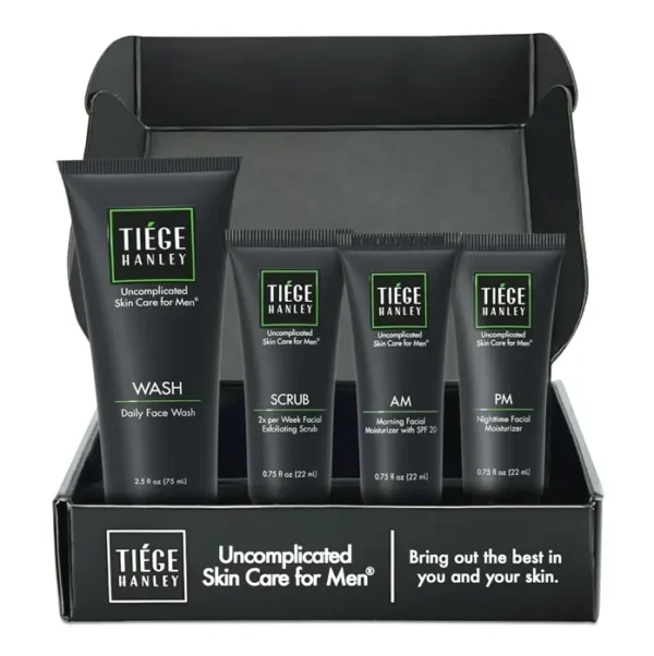 Men's Skin Care  Kit: Essential Facial   Regimen