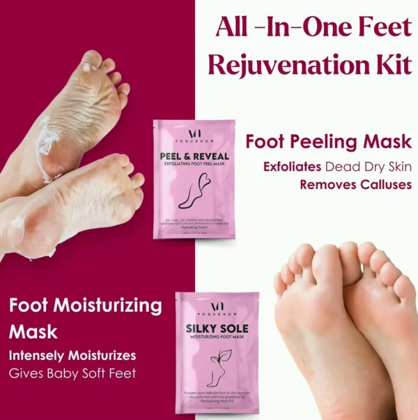 Pedicure Set (Bundle of 8) - Hydrating & Peeling Booties