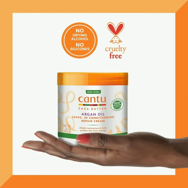 Cantu Argan Oil Conditioning Cream, 16 oz