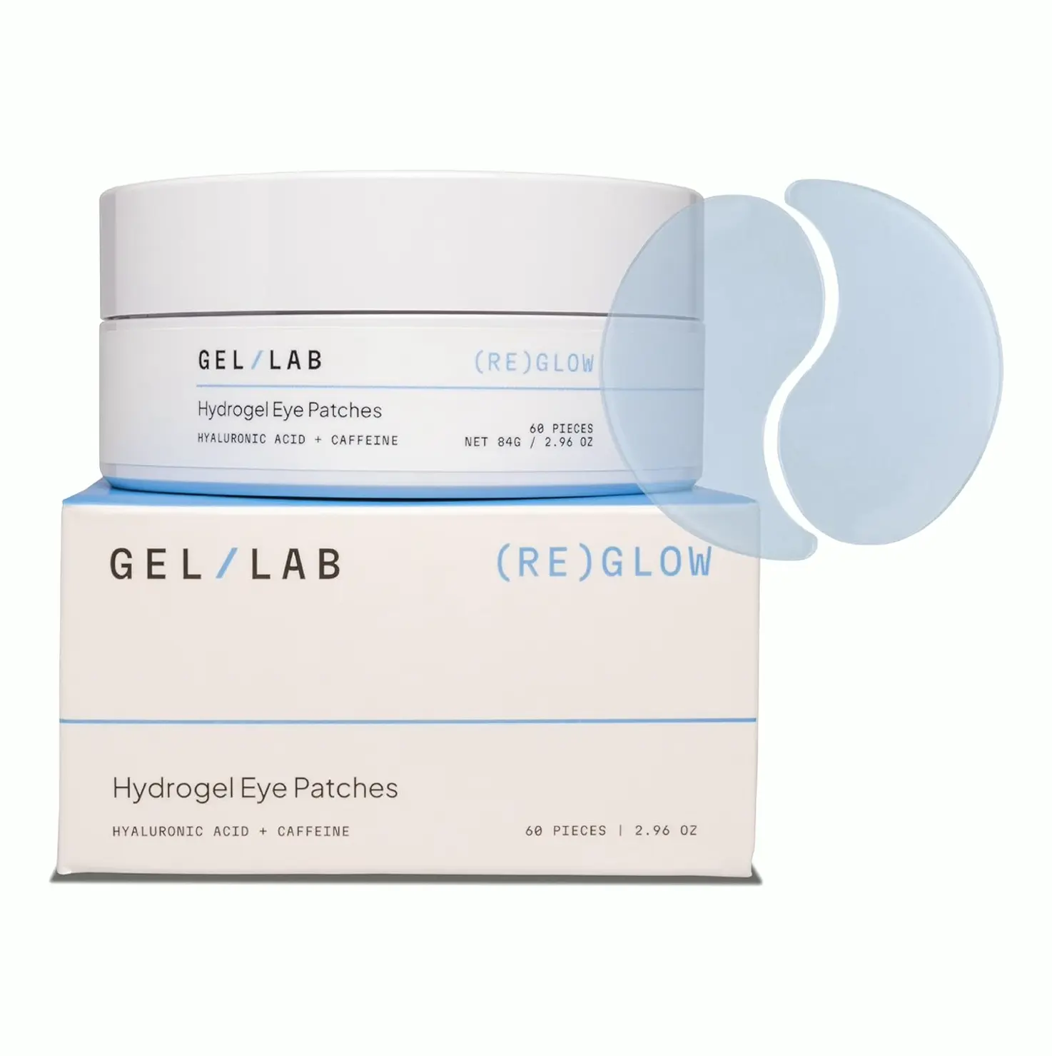 Hydrating Korean Under Eye Gel Patches - 60 Pcs