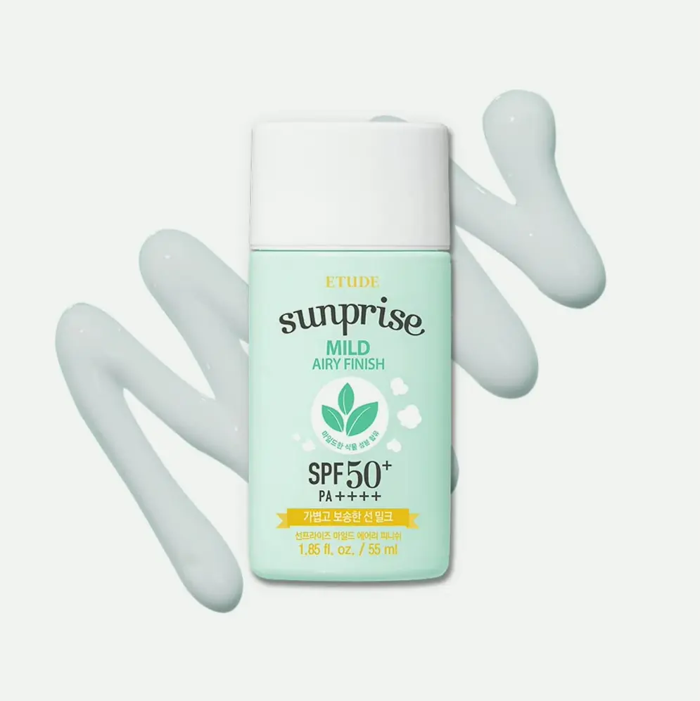 ETUDE Sunprise Sunblock SPF 50+ | Sebum-free, Non-Sticky