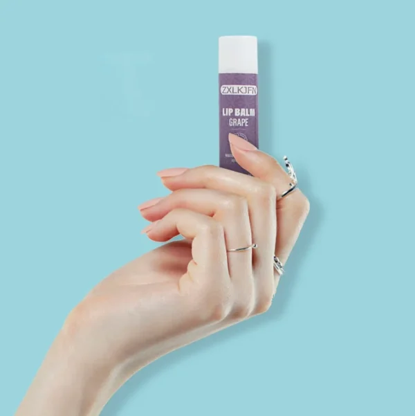 Natural Lip Balm Set - Three Flavors - Completely Pure Hydrator for Chapped & Dry Lips