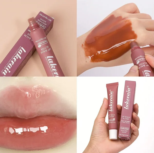 Lip Butter Hydrating Treatment, Day/Night Use, Vanilla Beige