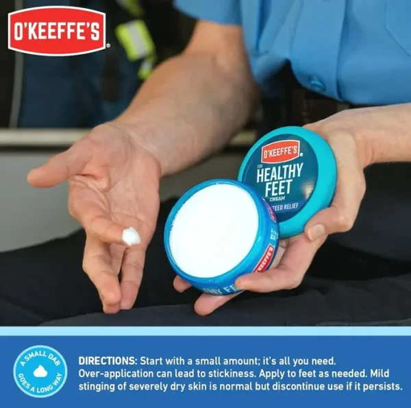 O'Keeffe's Moisturizing Feet Cream 6.4 oz