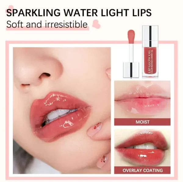 Moisturizing Lip Shine Oil, Nutritive Shiny Lip Balm