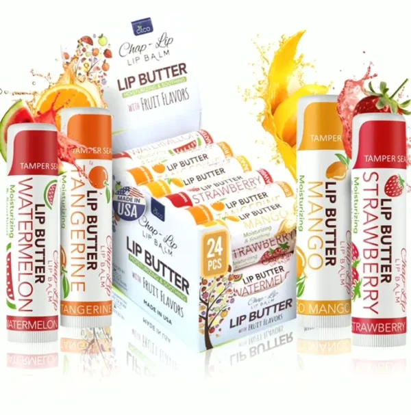 Authentic CHAP-LIP Pack with Fruit Flavors