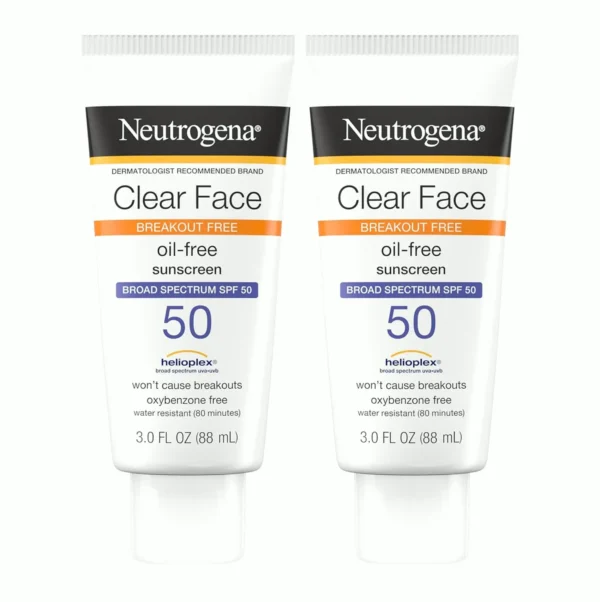 Sun Face SPF SPF 50 Breakouts Twin Pack 2 x 3 oz