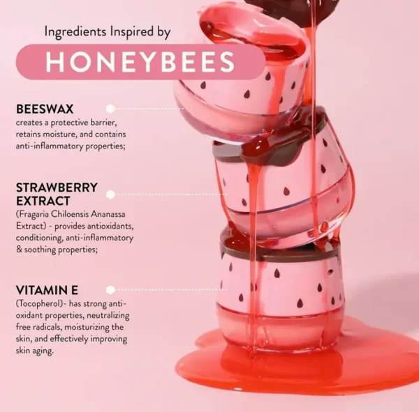 Beeswax Lip Care with Moisturizing Vit E and Propolis