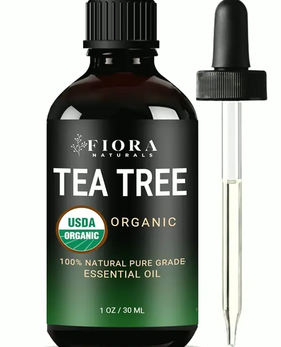 Herbal Melaleuca Oil by Fiora - Pure Natural Extract, For Skin, Hair, Foot, 1 oz /30ml