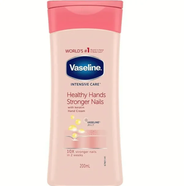 Vaseline Palm Cream with Cuticle Strength, 6.76oz, 3 Pack