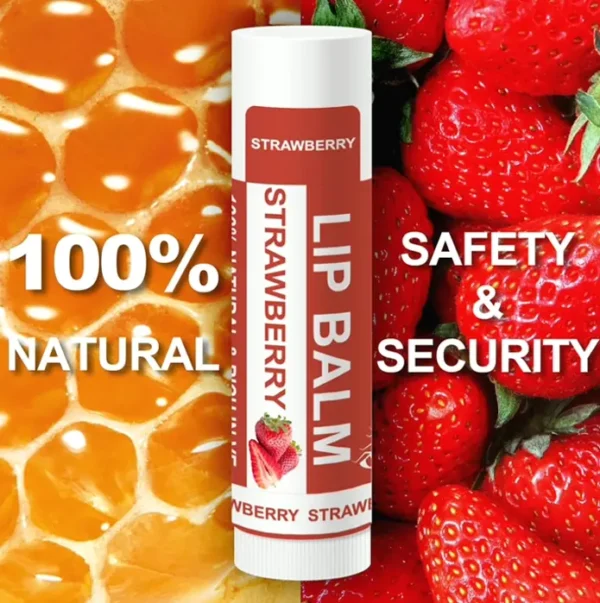 28-Pack Natural Chapstick with Vitamin E and Coconut Oil