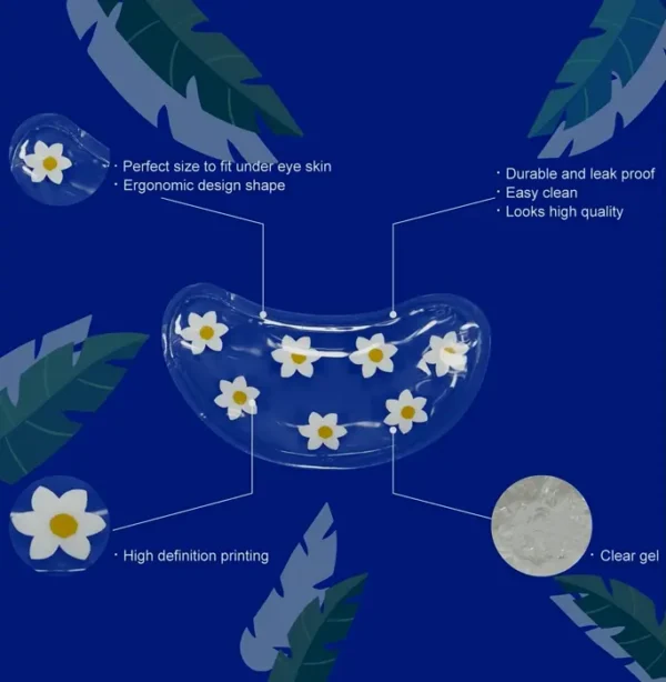 Gel Pack: Reusable Under Eye Pads for Pain Relief