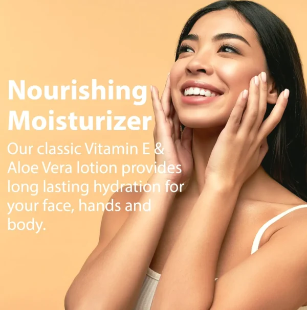 Healthy Body Cream - Vitamin E & Aloe Vera - For Dry Skin