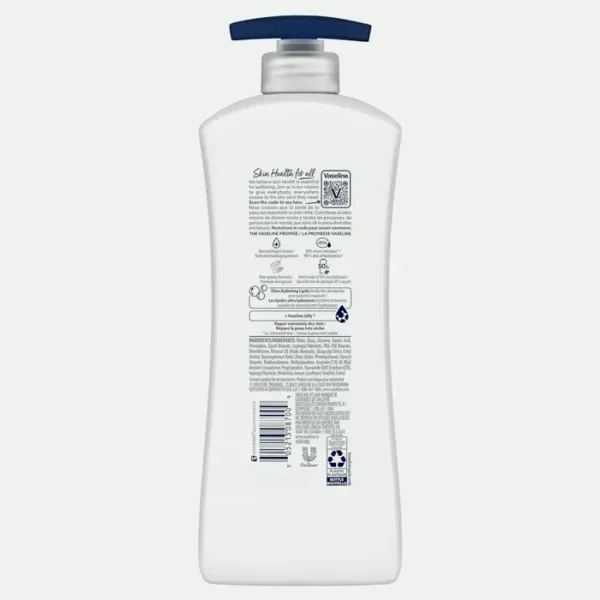 Vaseline Intensive Repair Fragrance-Free Moisturizer, 20.3 oz, Pack of 3
