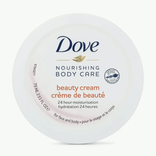 Dove Hydrating Body Cream (4-Pack), 2.53 Oz Jars