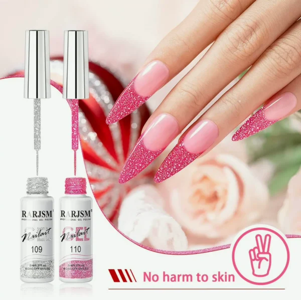 Glitter Gel Nail Polish Set