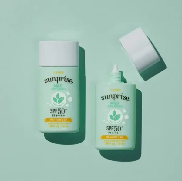 ETUDE Sunprise Sunblock SPF 50+ | Sebum-free, Non-Sticky