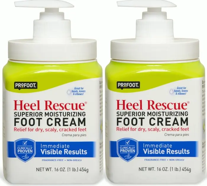 Profoot Heel Rescue Heel Lotion - 16 Oz Container, 2 Pack