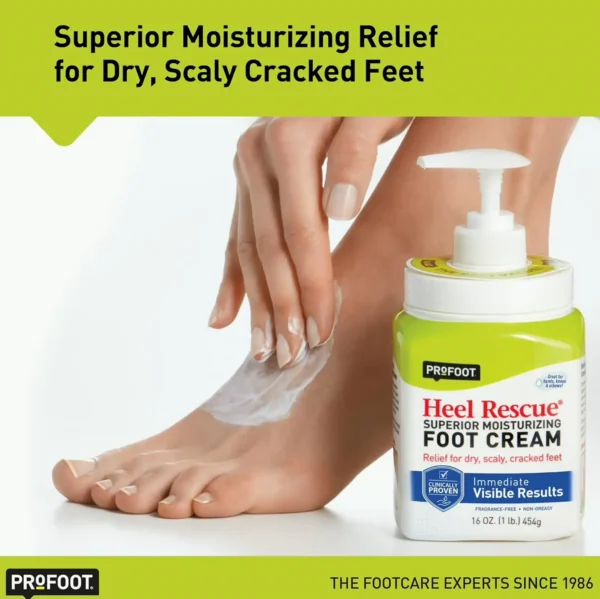 Profoot Heel Rescue Heel Lotion - 16 Oz Container, 2 Pack