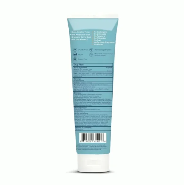 BR SPF 100 Clear Sunblock Body Lotion, H2O Proof, 5 Fl Oz