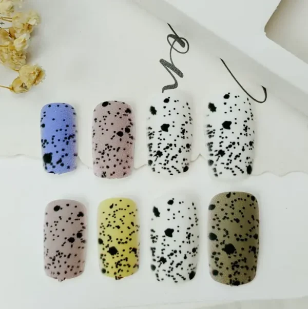 Trendy Easter Press-On Fingernails Set with Fun