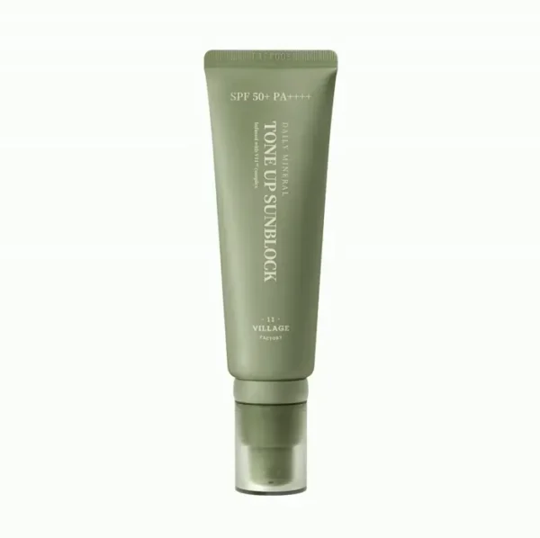 Everyday Mineral Brightening Sunblock (50ml) with Hyaluronate, Niacinamide, Adenosin