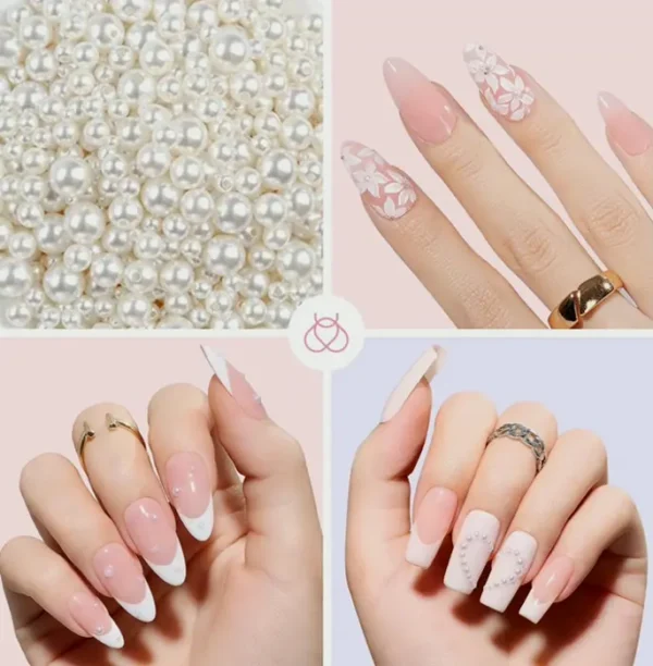 Beetles Brand Flower Nail Decorations 2 Boxes