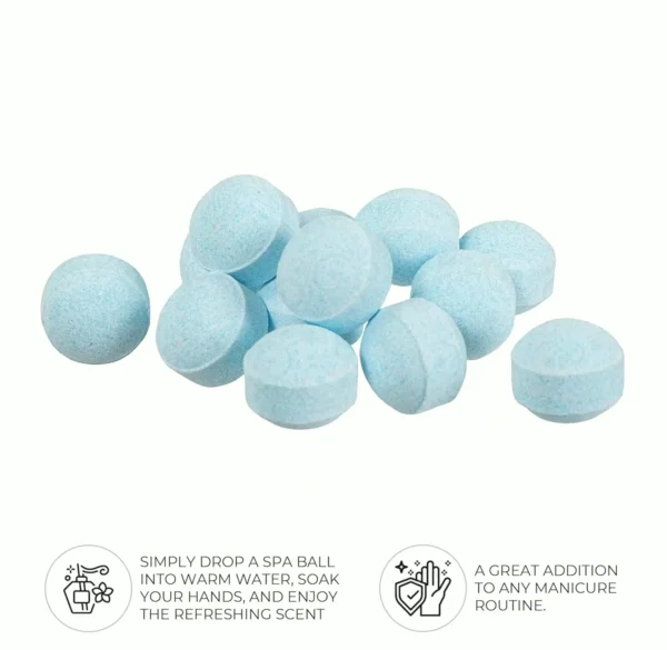 Ginger Manicure Spa Balls Ocean Scented, 8 oz