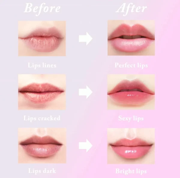 2PCS Honey & Strawberry Lip with Exfoliator Tool