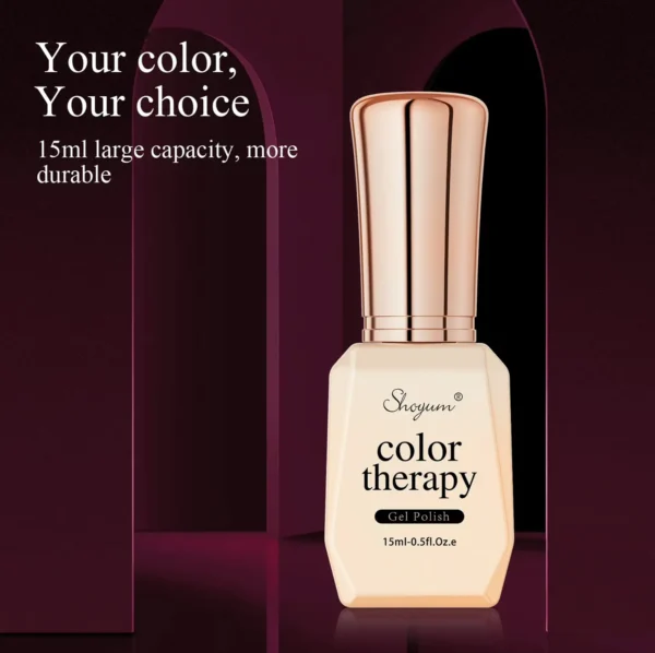 Soak-off Manicure Lacquer, 15ml Mahogany Color