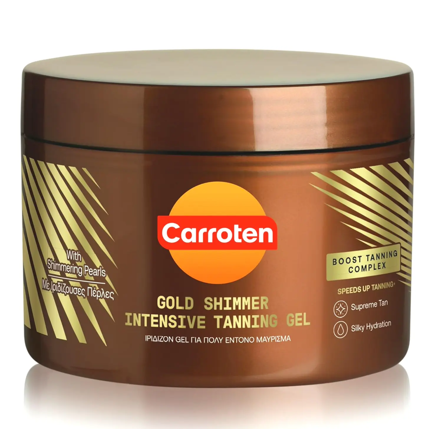 Carroten Golden Shimmer Gel for Tanning 5 oz