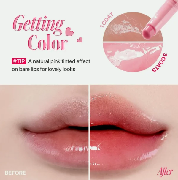 Natural World Sweet Melting Lip Balm 11 See-Through Pink