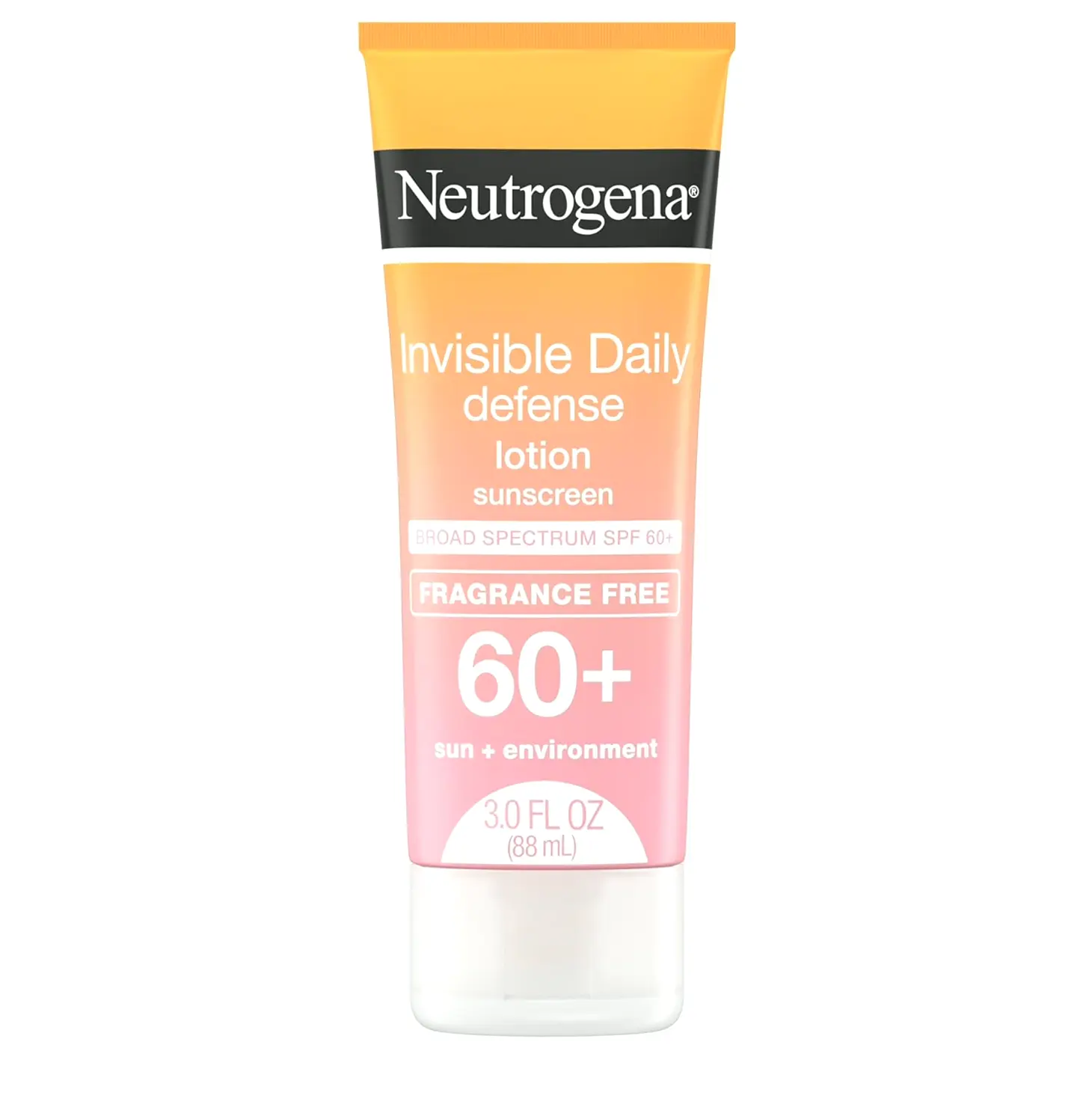 Neutrogena Invisible SPF 60+ Sunscreen Cream, Oxybenzone-Free