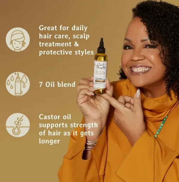 Divine Power 7-Blend Oil for Hair, 4.2 Fl Oz