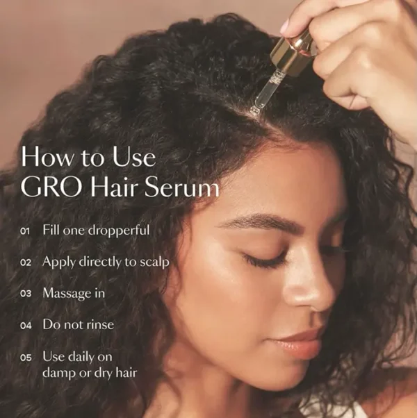 VEGAMOUR Hair Solution, Fuller, Bergamot Scent, 1 fl oz